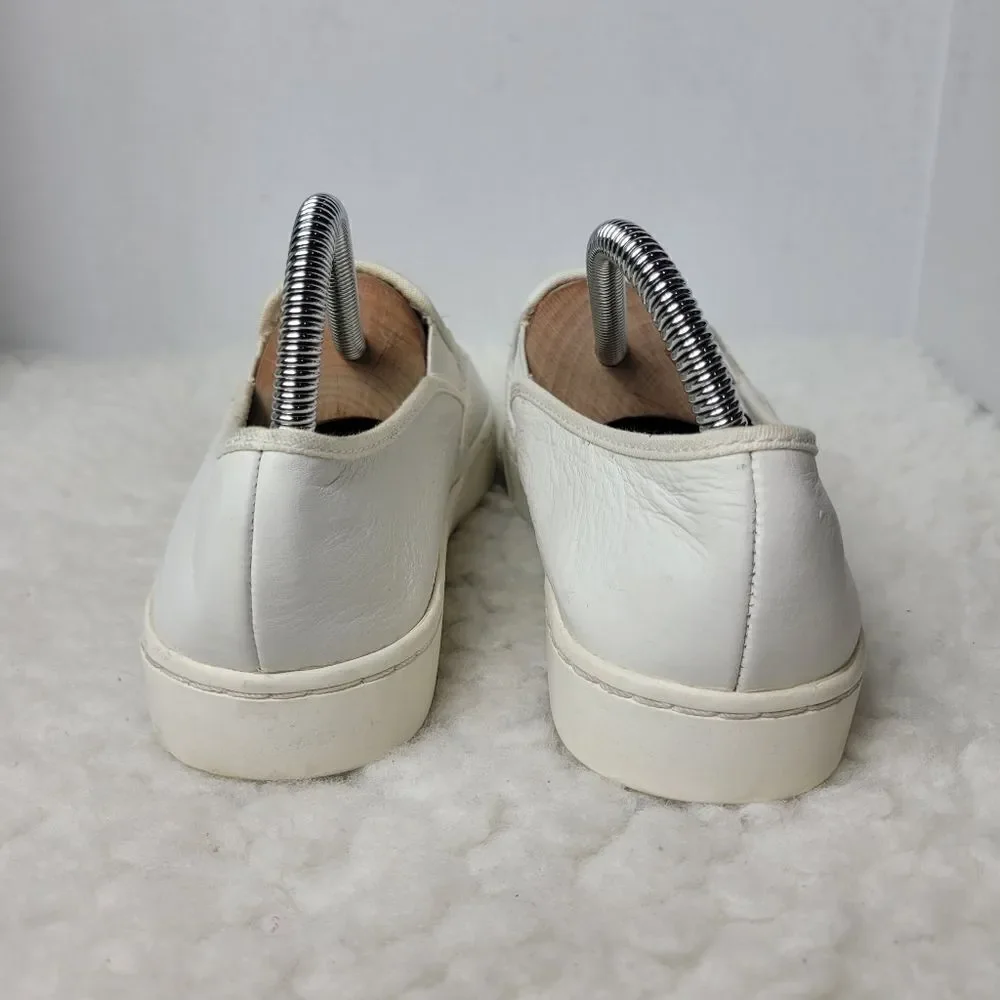 Sorel Campsneak Womens Size 8.5 Slip on Shoes White Leather